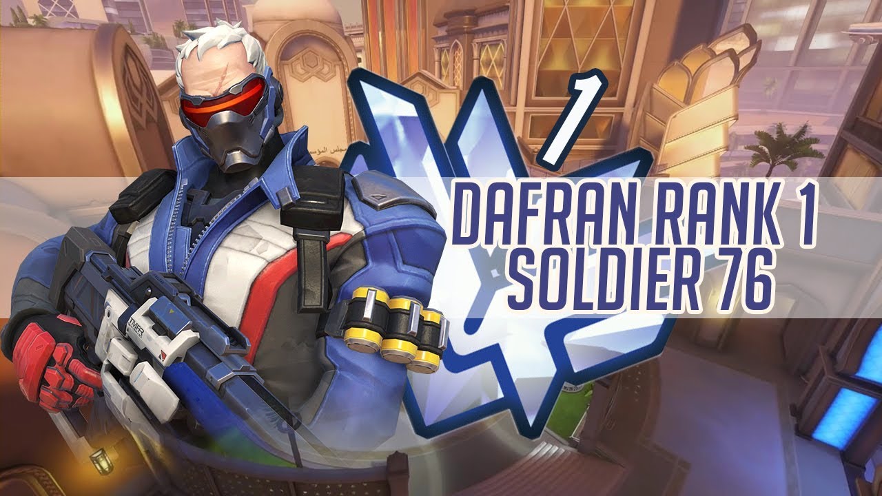 Overwatch - Dafran God Soldier 76 [Rank 1 EU]
