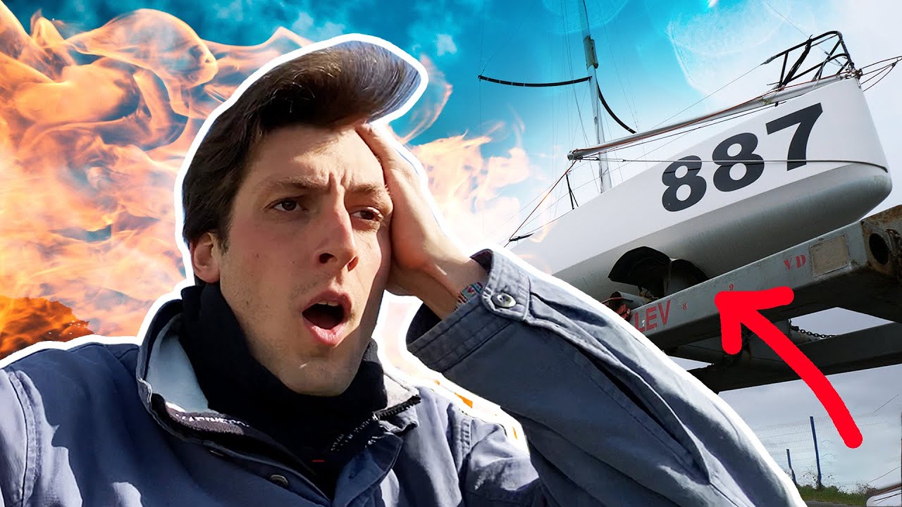 J'ai fait un TROU dans mon BATEAU ?! • Mini Transat 2021