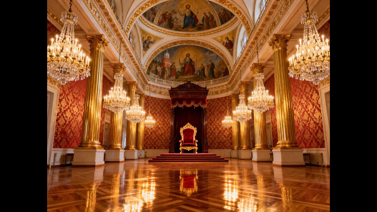 Dentro del Kremlin: los interiores más extravagantes de Rusia