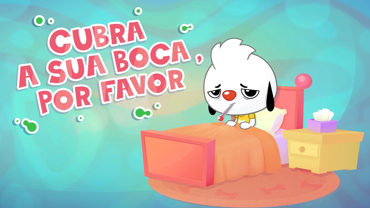 Cubra a Sua Boca Quando Tossir | Eu Amo Aprender | Músicas para Crianças | PlayKids