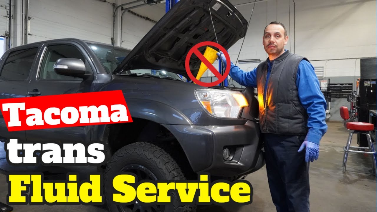 Замена трансмиссионной жидкости в Toyota Tacoma // Сделать это дома
