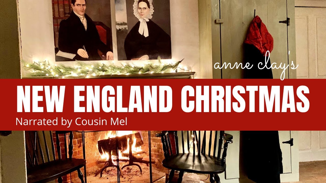 Primitive Connecticut Farmhouse Christmas Tour