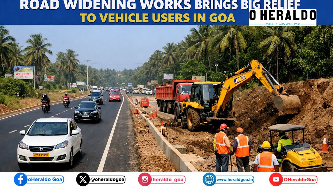 Road widening works comes as big relief to vehicles users