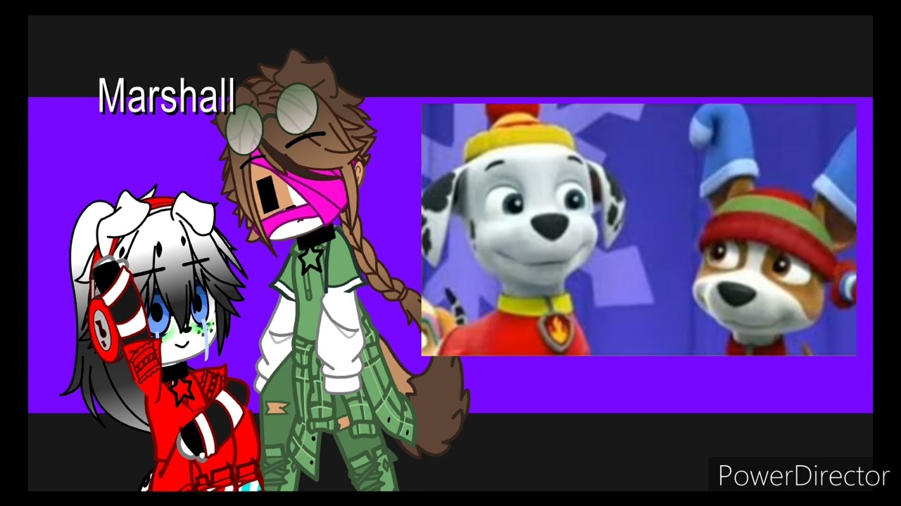 🌌《Paw Patrol/Gacha Club》🌌Paw Patrol React To Ships🌌☆Part 1~Marshall☆🌌😟😟🤢🤢