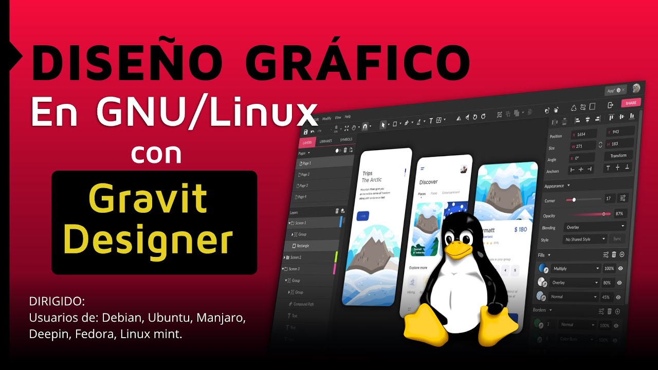 🎨 Diseño Gráfico en GNU/LINUX 2020 con Gravit Designer   🔘 Introducción