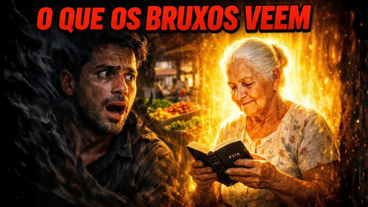 O QUE OS BRUXOS VEEM QUANDO OLHAM PARA UM CRISTÃO FIEL - TESTEMUNHO CHOCANTE