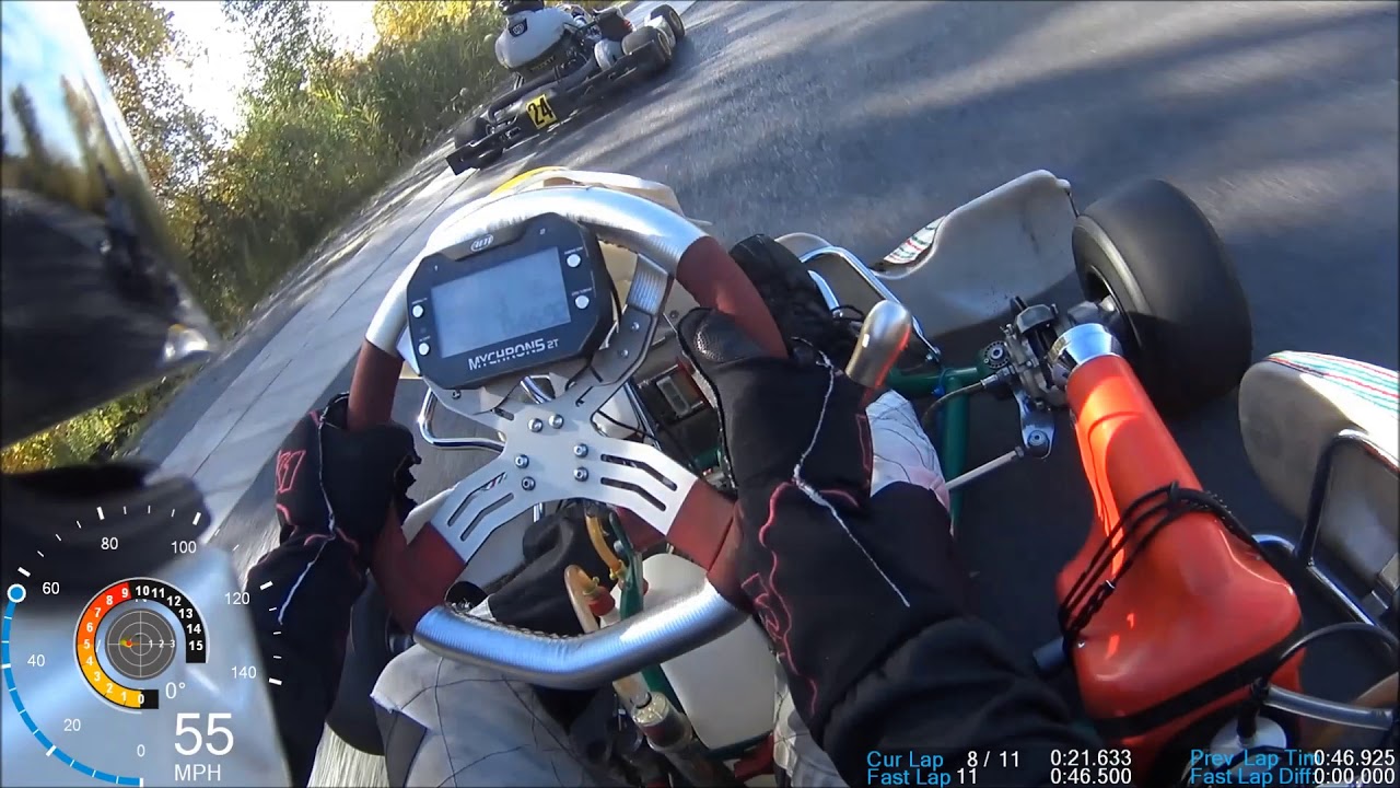 SH Karting - Reverse - Tony Kart Vortex Rok shifter practice - 46.5