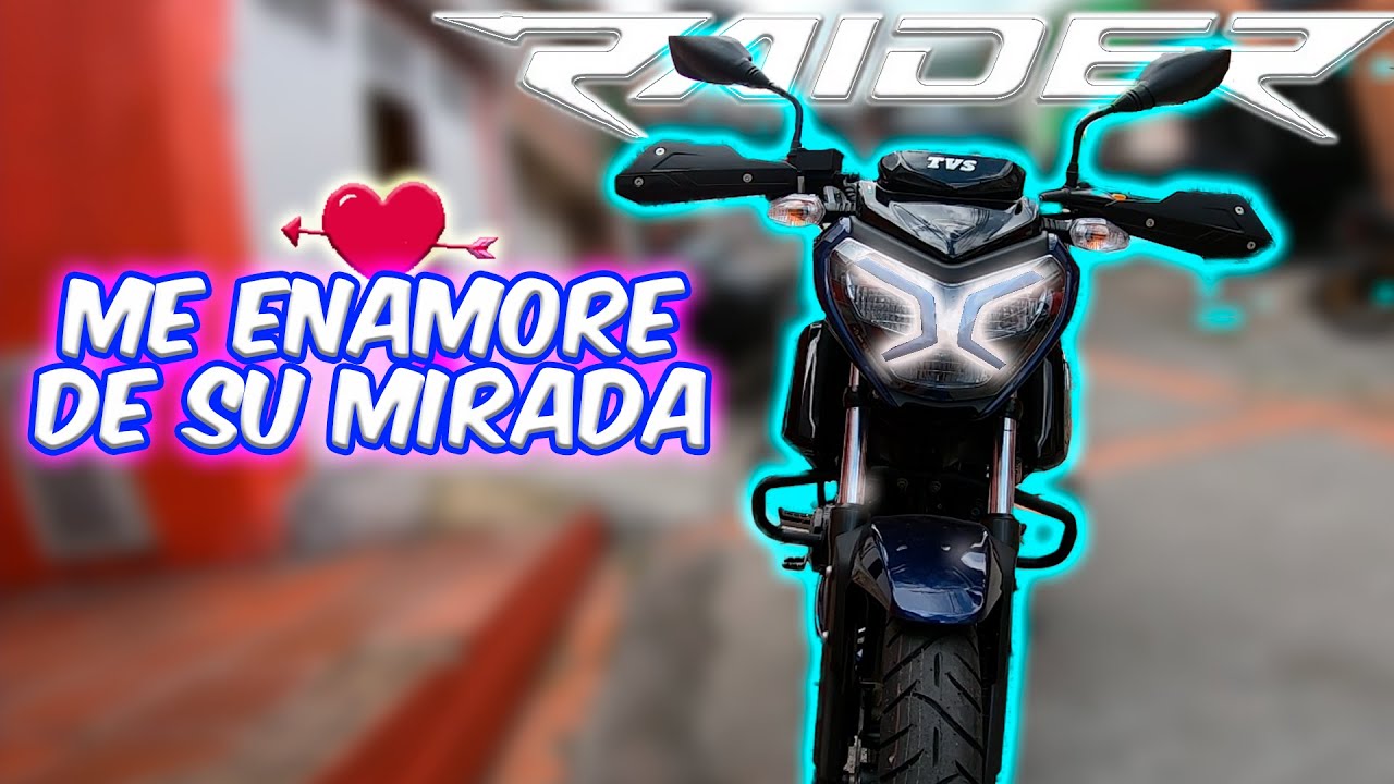 TVS RAIDER 125 / La mejor MOTO para TRABAJAR Y TRANSPORTARSE en la CIUDAD?