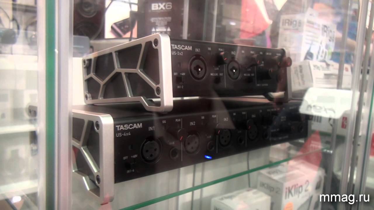mmag.ru: Новинки от Tascam - DR 44WL, US 2x2, US 4x4
