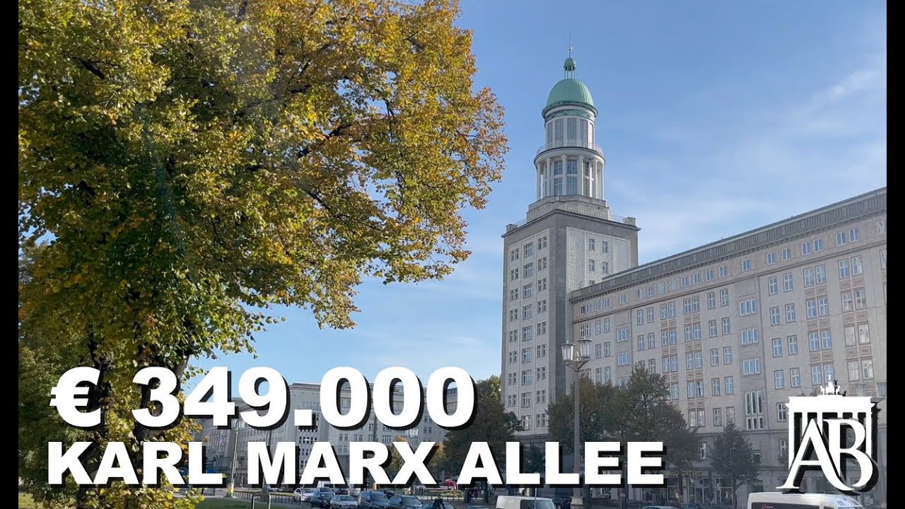 Apartment in the KARL-MARX-ALLEE IN BERLIN 🔑 | Tour by Invest-AB