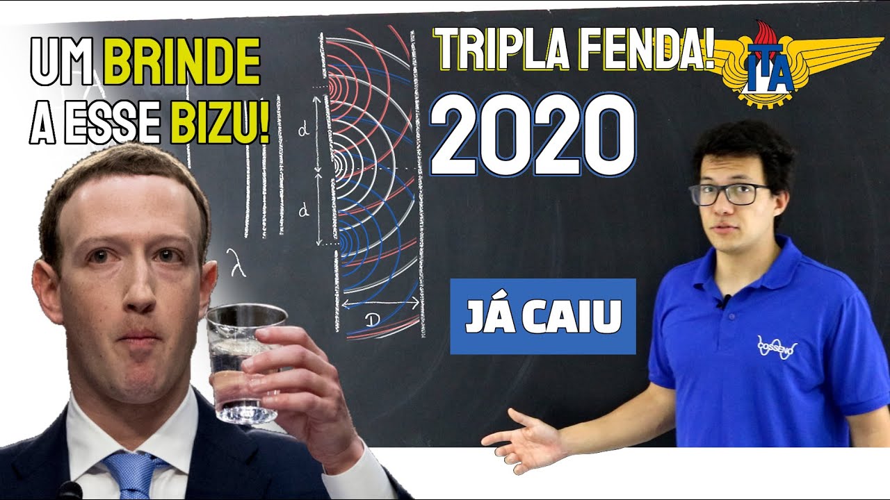 FENDA TRIPLA! NO ITA 2020 - Física ITA IME
