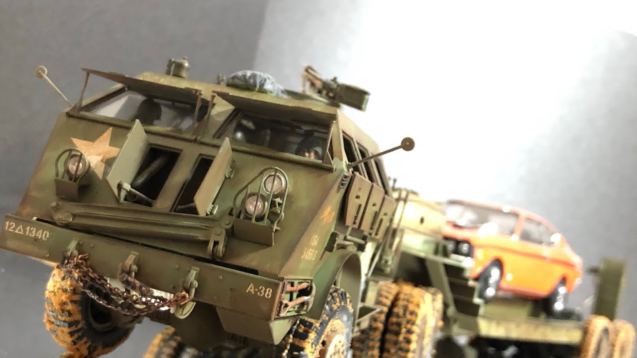 1／35ドラゴン・ワゴンを作る動画