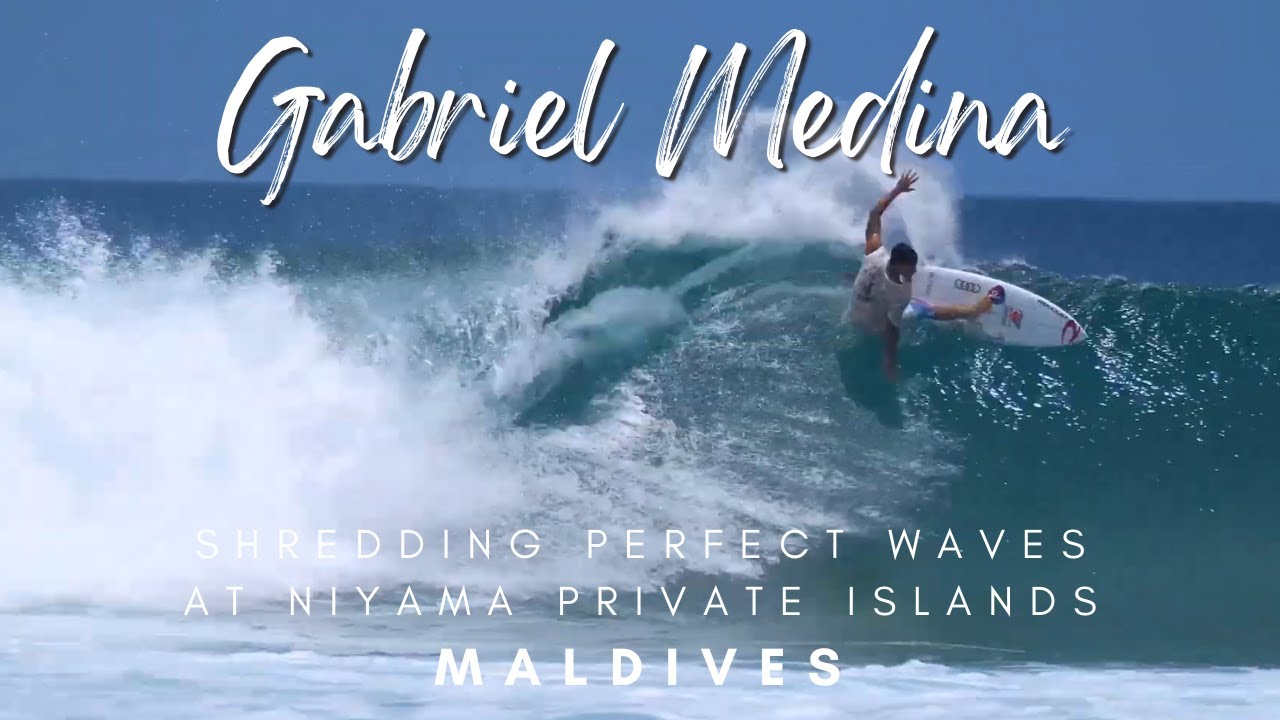 Gabriel Medina Shredding Perfect Waves at Niyama Surf Resort in the Maldives