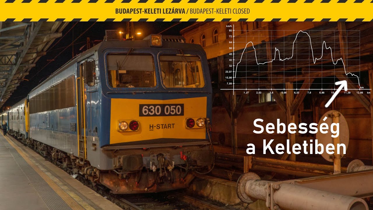 Ilyen lassan jutottam el Kelenföldről a Keletibe a lezárás előtt 2025.08.24.