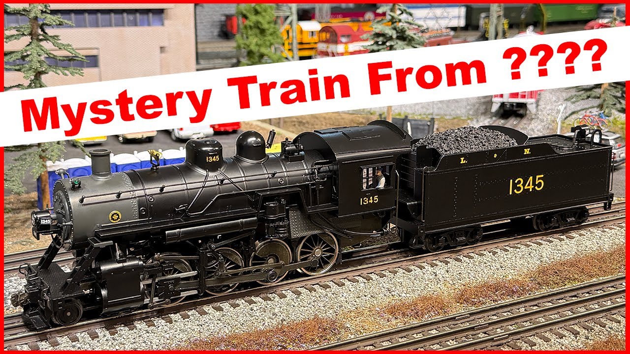 Unboxing a Mystery O Gauge Steam Engine!