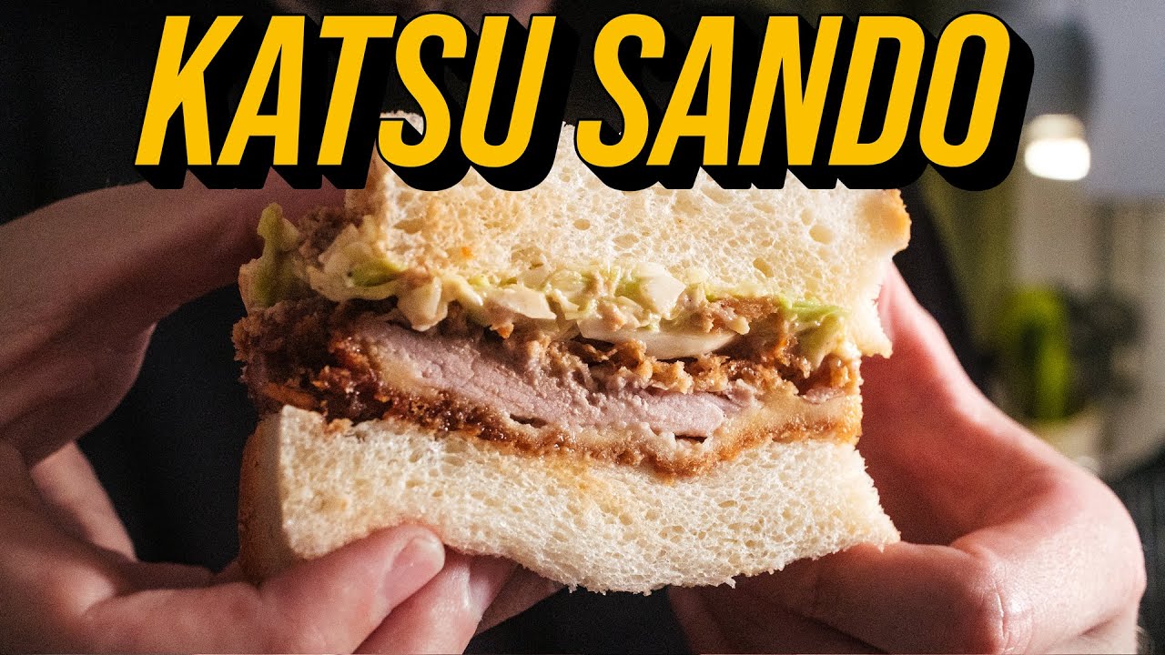 Sandwich japonais au porc pané 🇯🇵🥪 KATSU SANDO