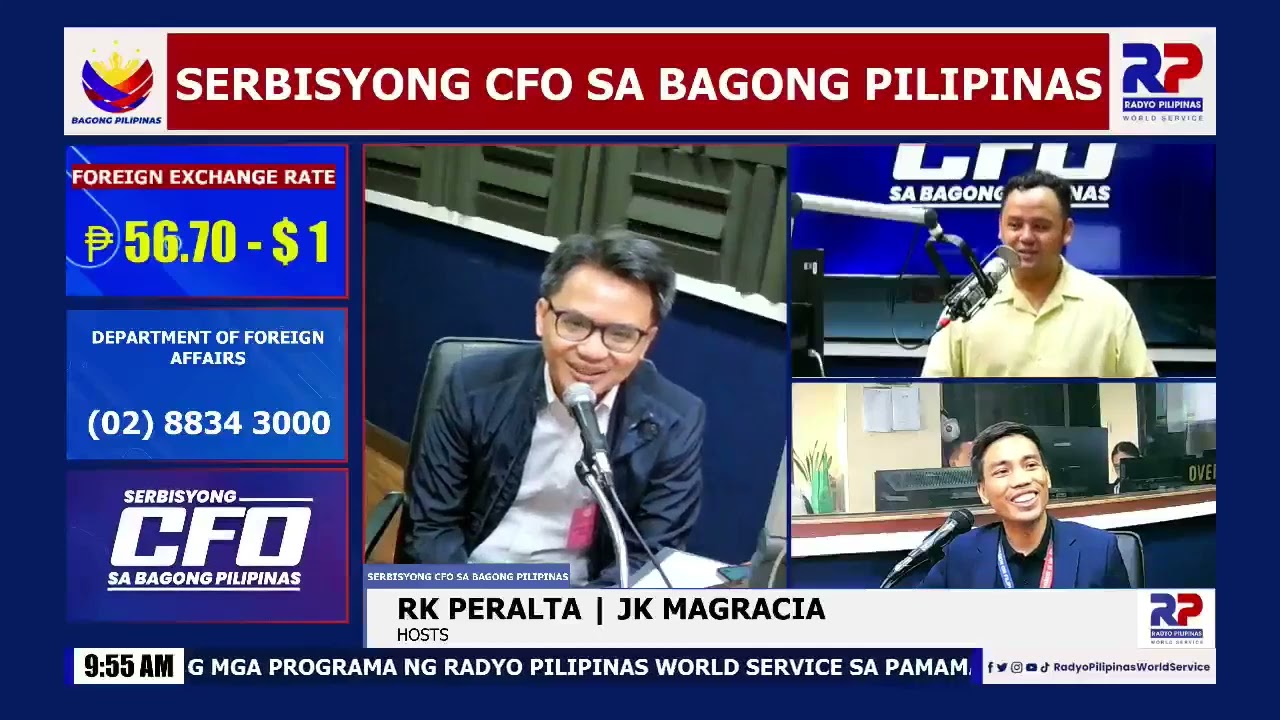 𝐂𝐅𝐎 | 𝐒𝐞𝐫𝐛𝐢𝐬𝐲𝐨𝐧𝐠 𝐂𝐅𝐎 𝐬𝐚 𝐁𝐚𝐠𝐨𝐧𝐠 𝐏𝐢𝐥𝐢𝐩𝐢𝐧𝐚𝐬 𝐰𝐢𝐭𝐡 𝐌𝐚𝐫𝐤 𝐅𝐫𝐞𝐝𝐞𝐫𝐢𝐜𝐤 𝐕. 𝐕𝐢𝐬𝐝𝐚 𝐨𝐟 𝐏𝐡𝐢𝐥𝐢𝐩𝐩𝐢𝐧𝐞 𝐒𝐭𝐨𝐜𝐤 𝐄𝐱𝐜𝐡𝐚𝐧𝐠𝐞