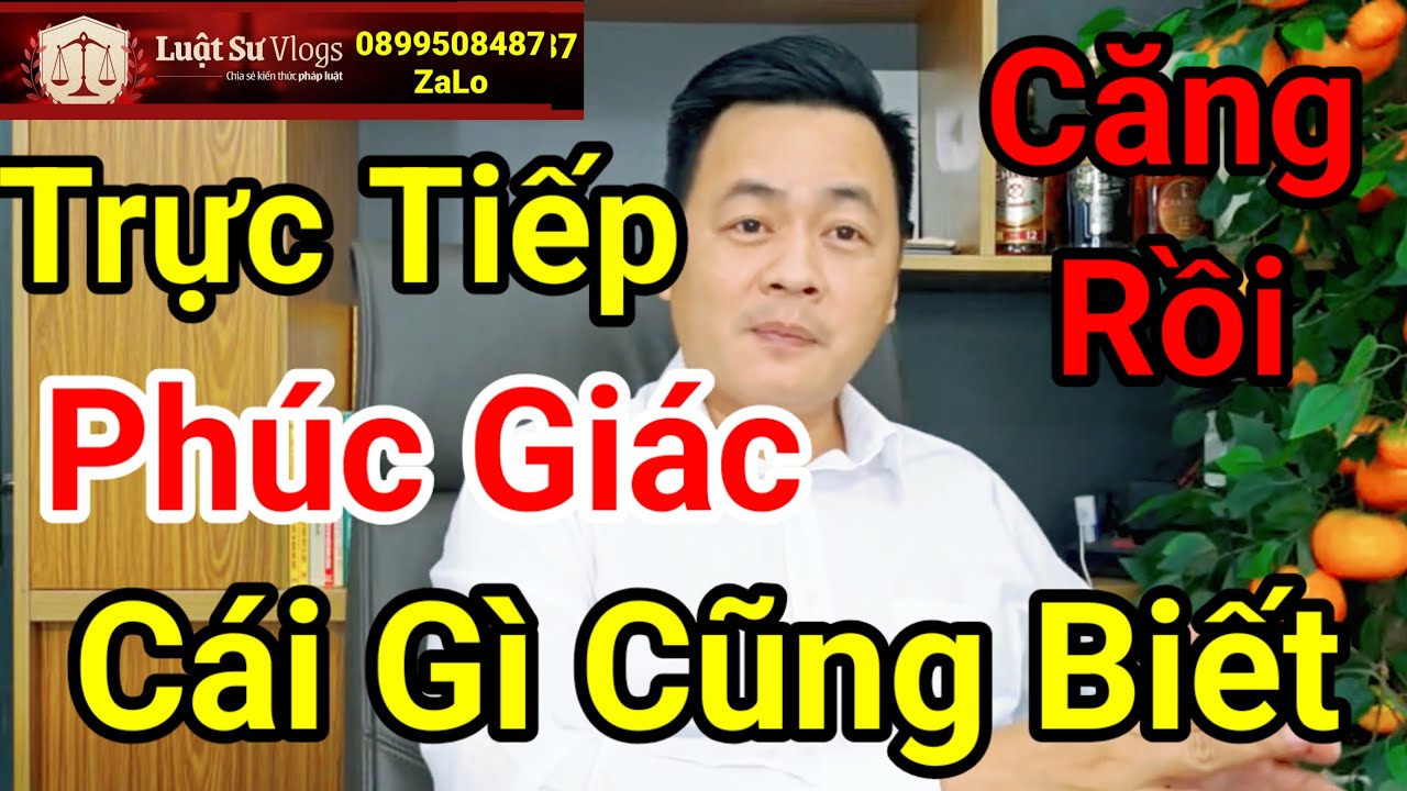 🔴 Phúc Giác Xuất Hiện Phát Biểu CHẤN ĐỘNG Về Thích Minh Tuệ | Luật Sư Vlogs