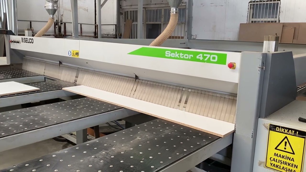 Biesse Sektor 470 Panel Ebatlama Makinesi #biesse #sektor470 #ebatlama #panelebatlama #marcusmakine