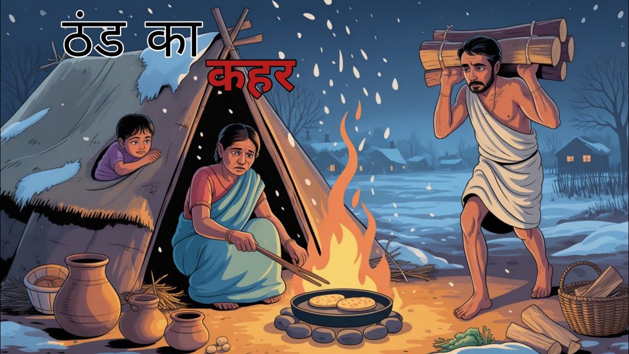 ❄️ ठंड का कहर | गरीब ने आख़िरी रोटी भी दे दी  | True Emotional Story | Thand Ka Kehar | Moral story 