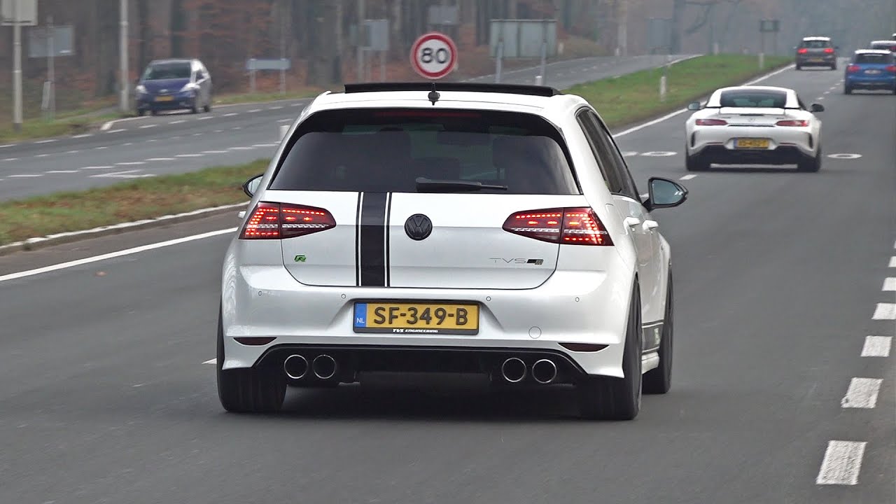 Tuner Cars Leaving Car Meet! 485HP Golf 7R, ABT RS6-R, Huracan EVO, R8 GT, Milltek RS6, 700HP C63S