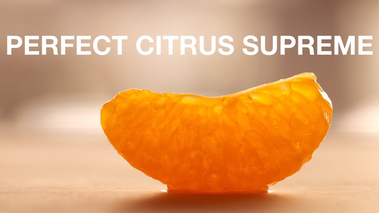 Amazing Food Science: How to Remove the Bitter Pith From Citrus