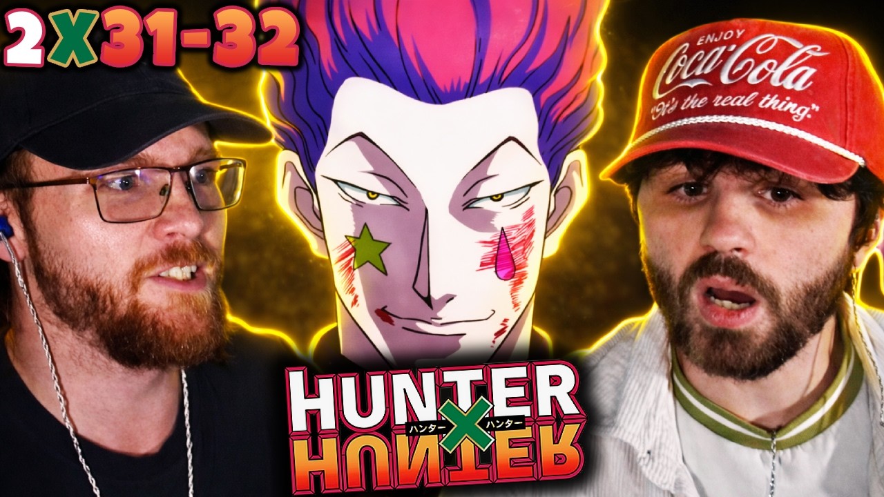 HISOKA VS KASTRO!🔥BROTHERS REACT to Hunter x Hunter Episodes 31 & 32! (For The First Time!)