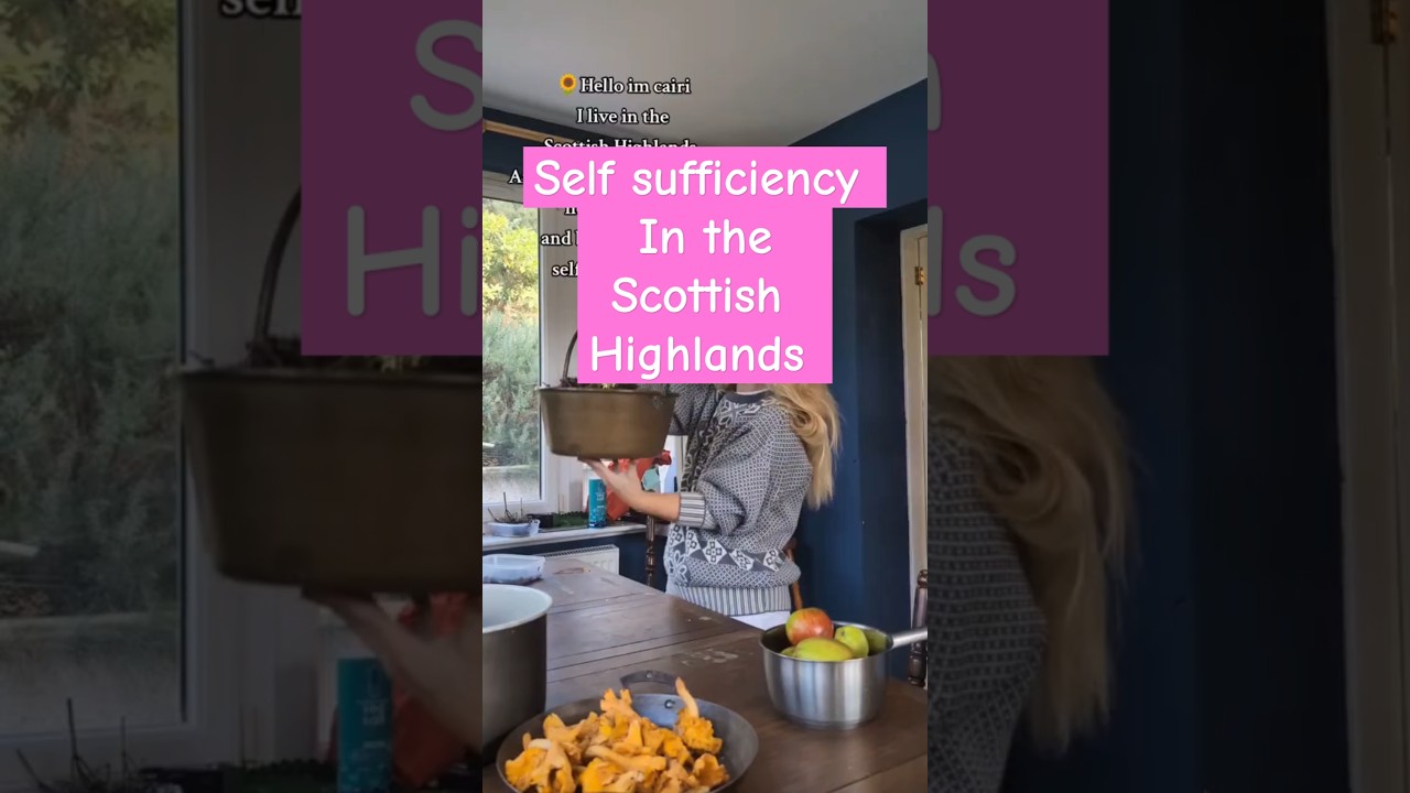 Self sufficiency Scottish Highlands #homestead #selfsufficiency #scottishhighlands