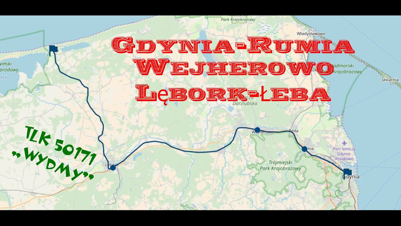 Gdynia Główna-Łeba I TLK 50171 ,,Wydmy