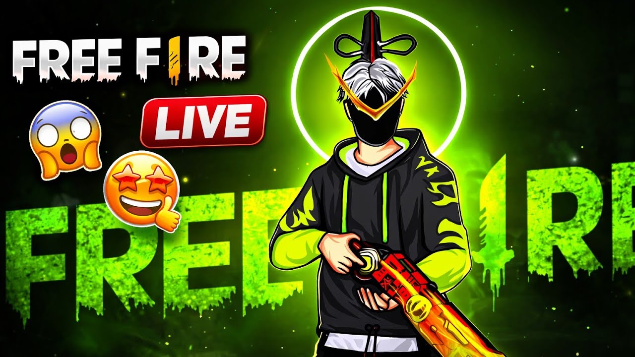 free fire live रैंक पुश 🤩😱