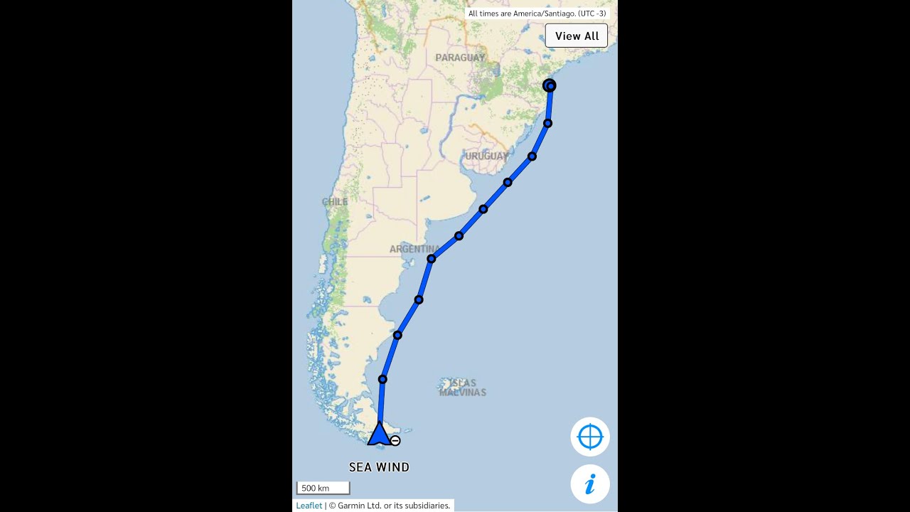 Sea Wind is sailing to Puerto Williams - 2021