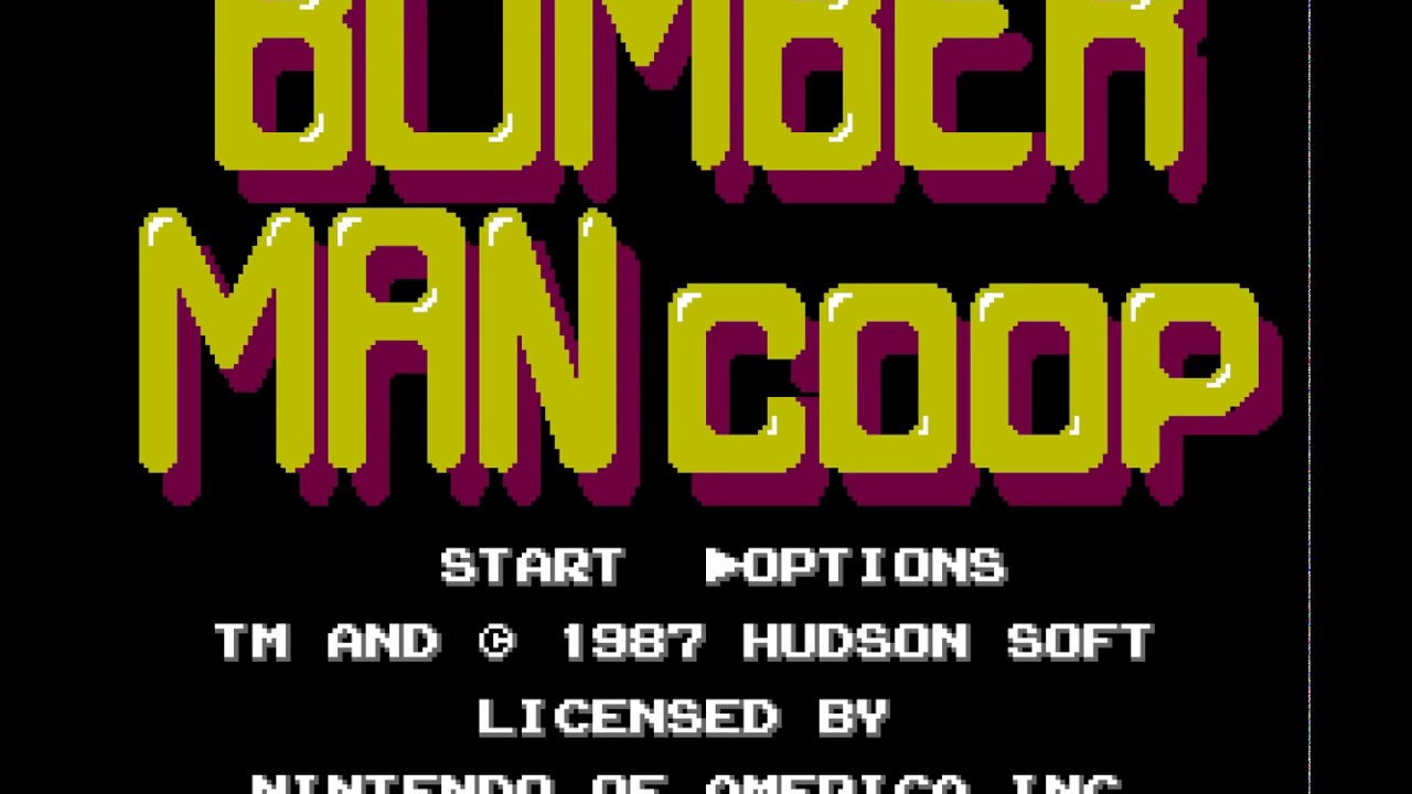 Bomberman co-op NES 2 player Netplay 60fps