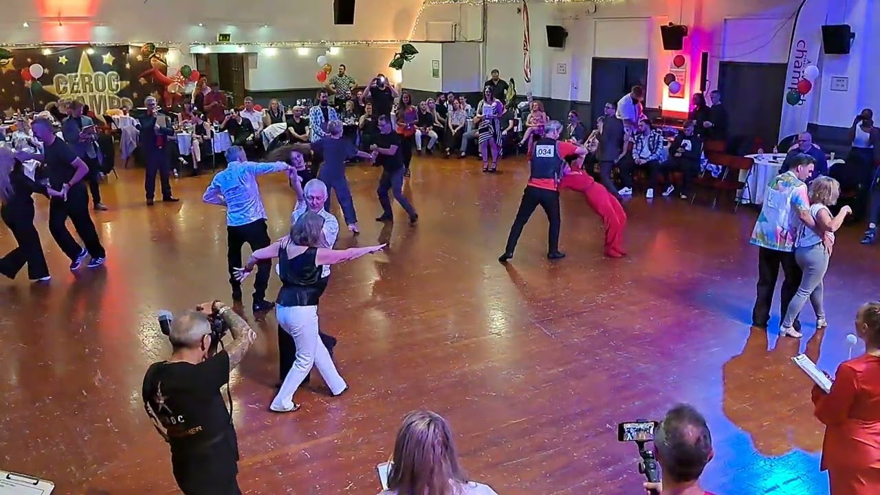 Ceroc Welsh Champs 2023 Over 50s Final From Stage