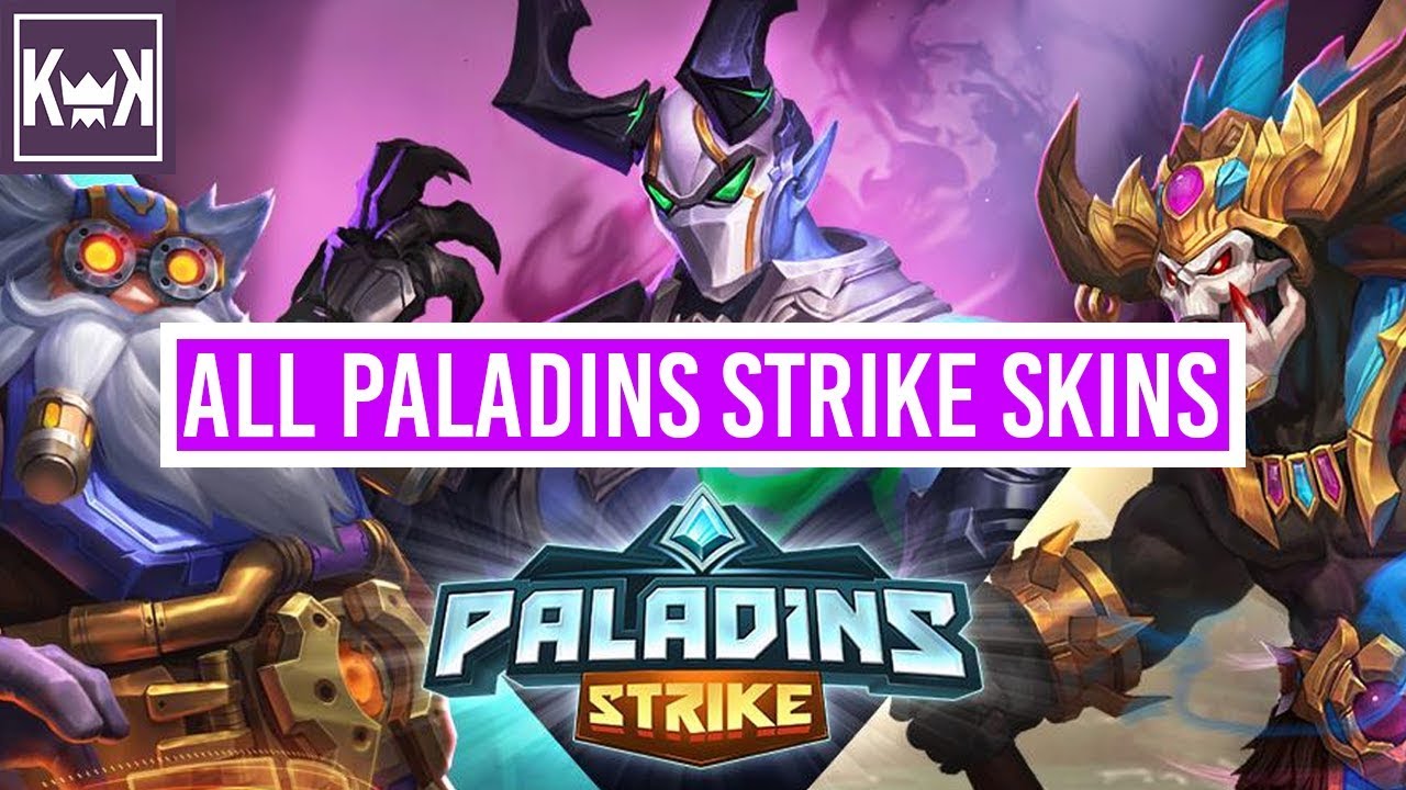 All Paladins Strike Skins Showcase | Paladins/Paladins Strike