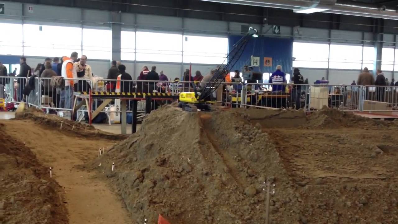 RC CONSTRUCTION SITE BIG seilbagger excavator Senn
