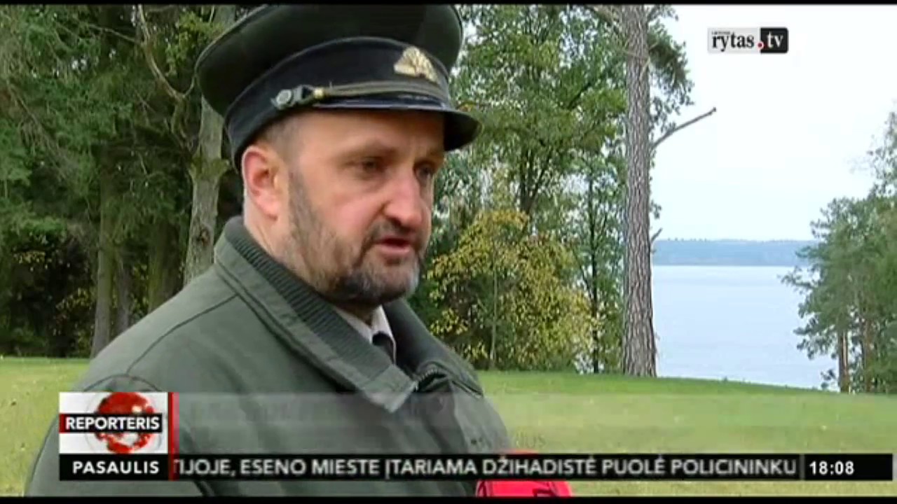 Nelegaliai i&scaron;kirstas valstybinis mi&scaron;kas Kauno marių reg.  parke