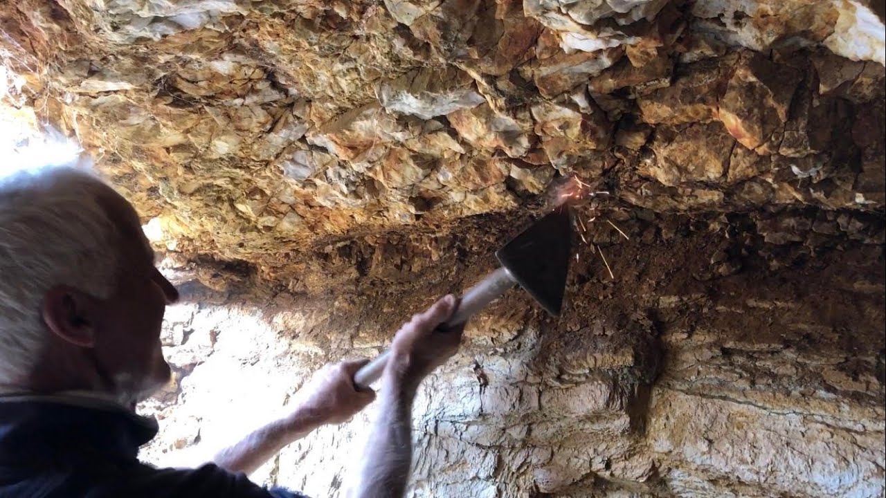 Digging Out 400 Million Year Old Gold In An Ancient Dark Tunnel. It Doesn't Get Any Better - Part 2