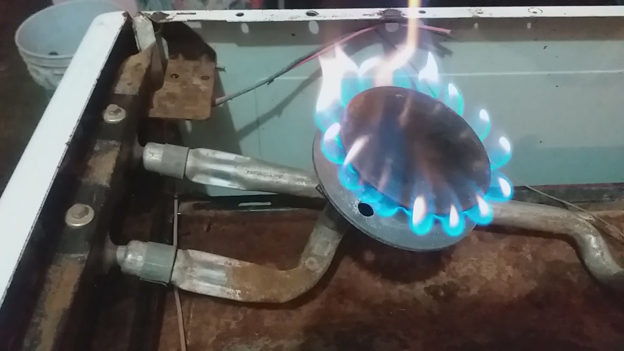 como areglar.rreparar.regular tubos  flautas paque no salga mucha flama enmi  estufa