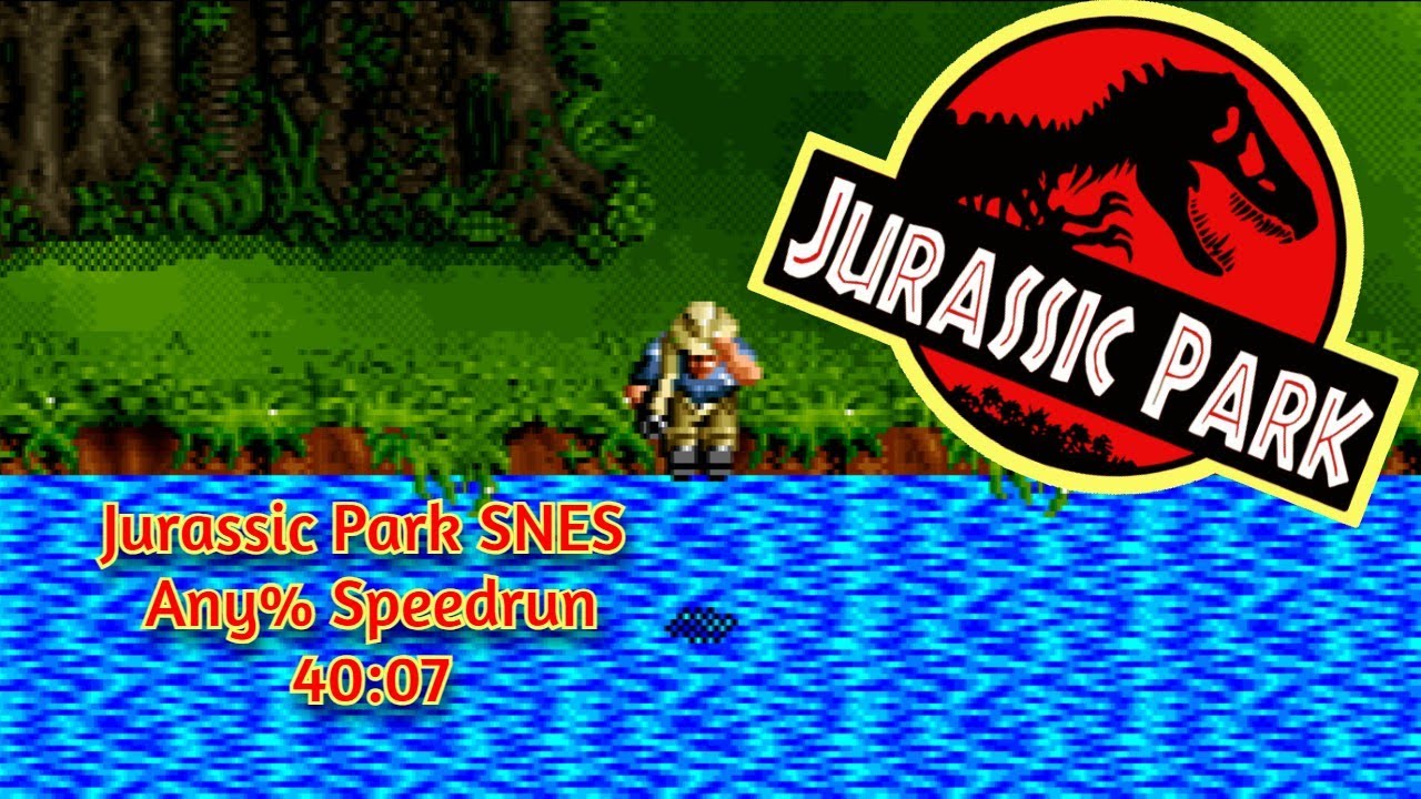 [Obsolete] Jurassic Park SNES Any% Speedrun 40:07