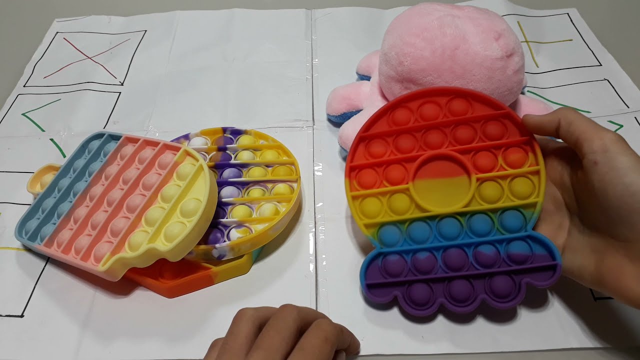 Troca de fidget toys