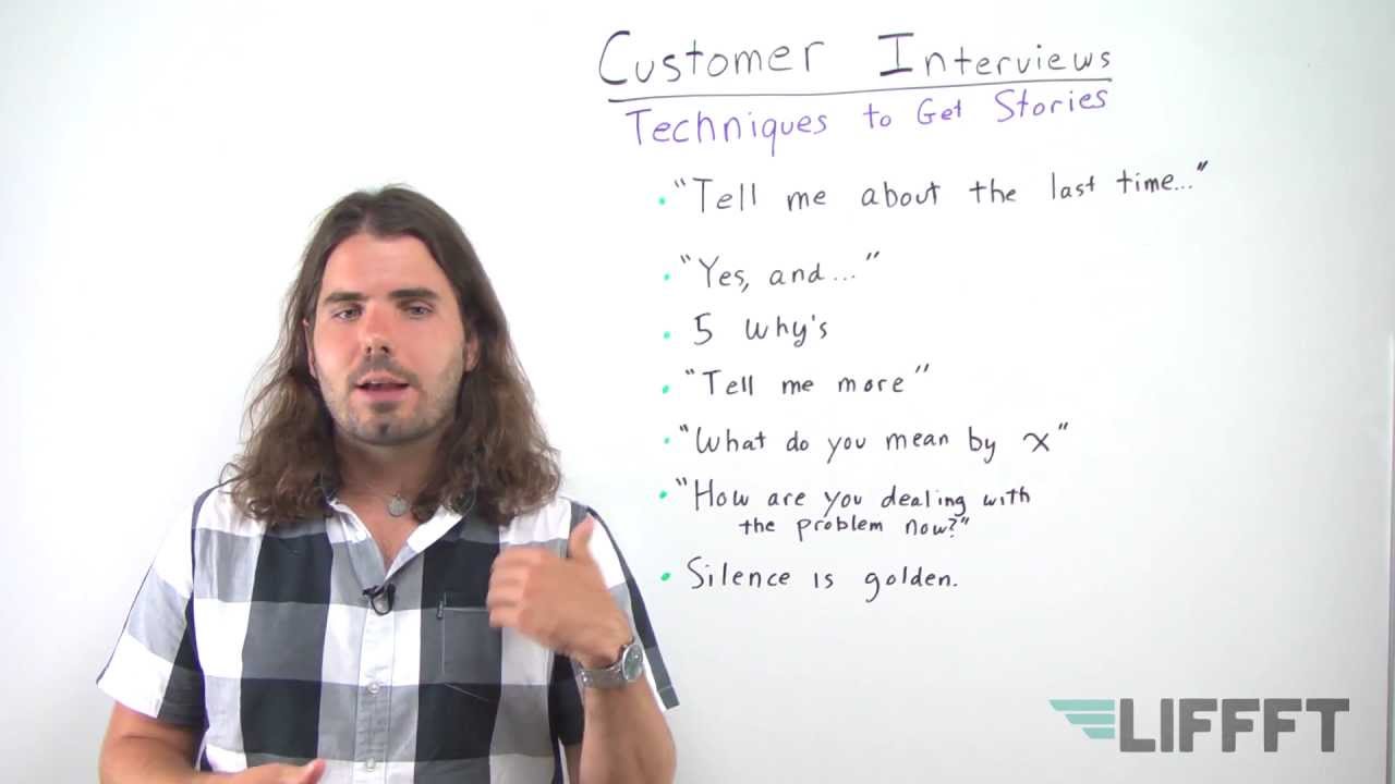 Techniques for Getting Customer Stories