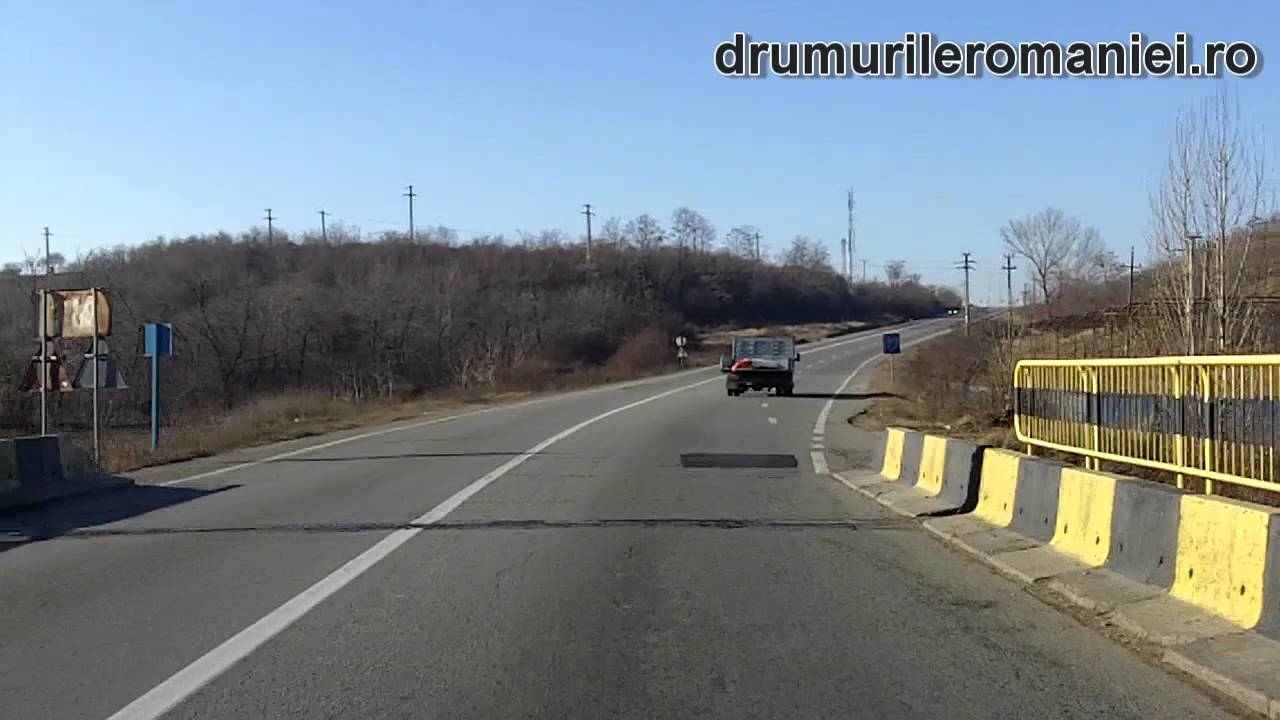 DN65 E574 Pitesti - Craiova ianuarie 2012