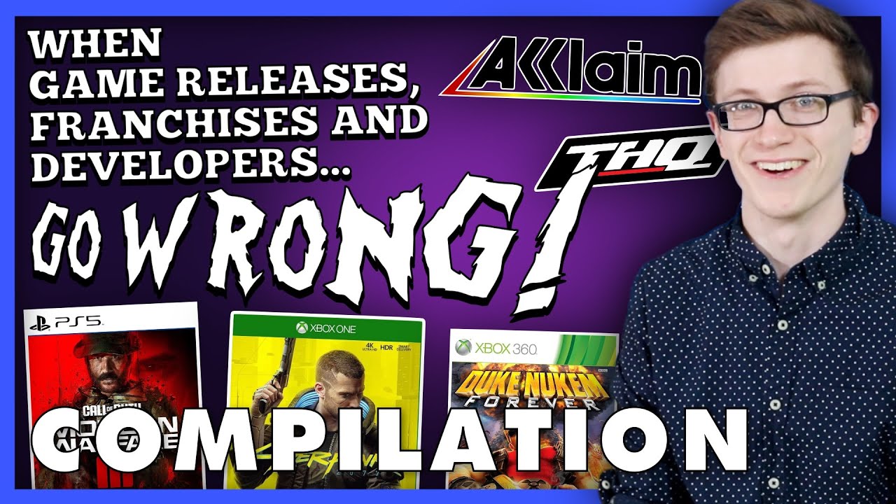 When Game Releases, Franchises and Developers Go Wrong - Scott The Woz Compilation
