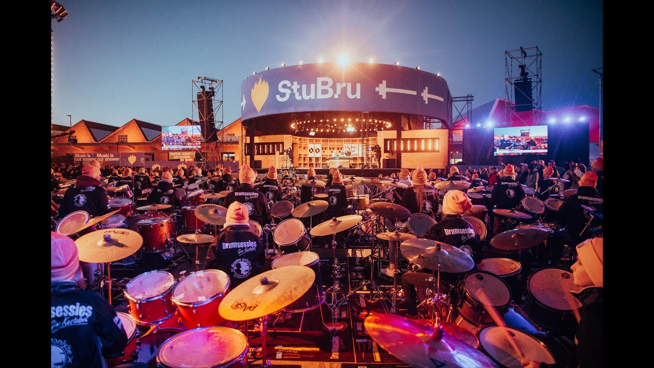 100 drummers geven het startschot voor De Warmste Week 2019