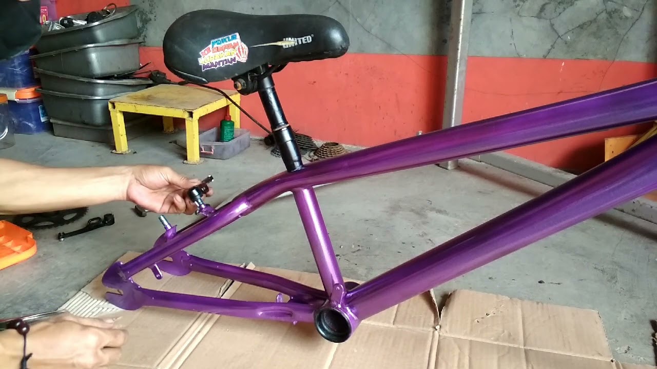 RESTORASI SEPEDA BMX