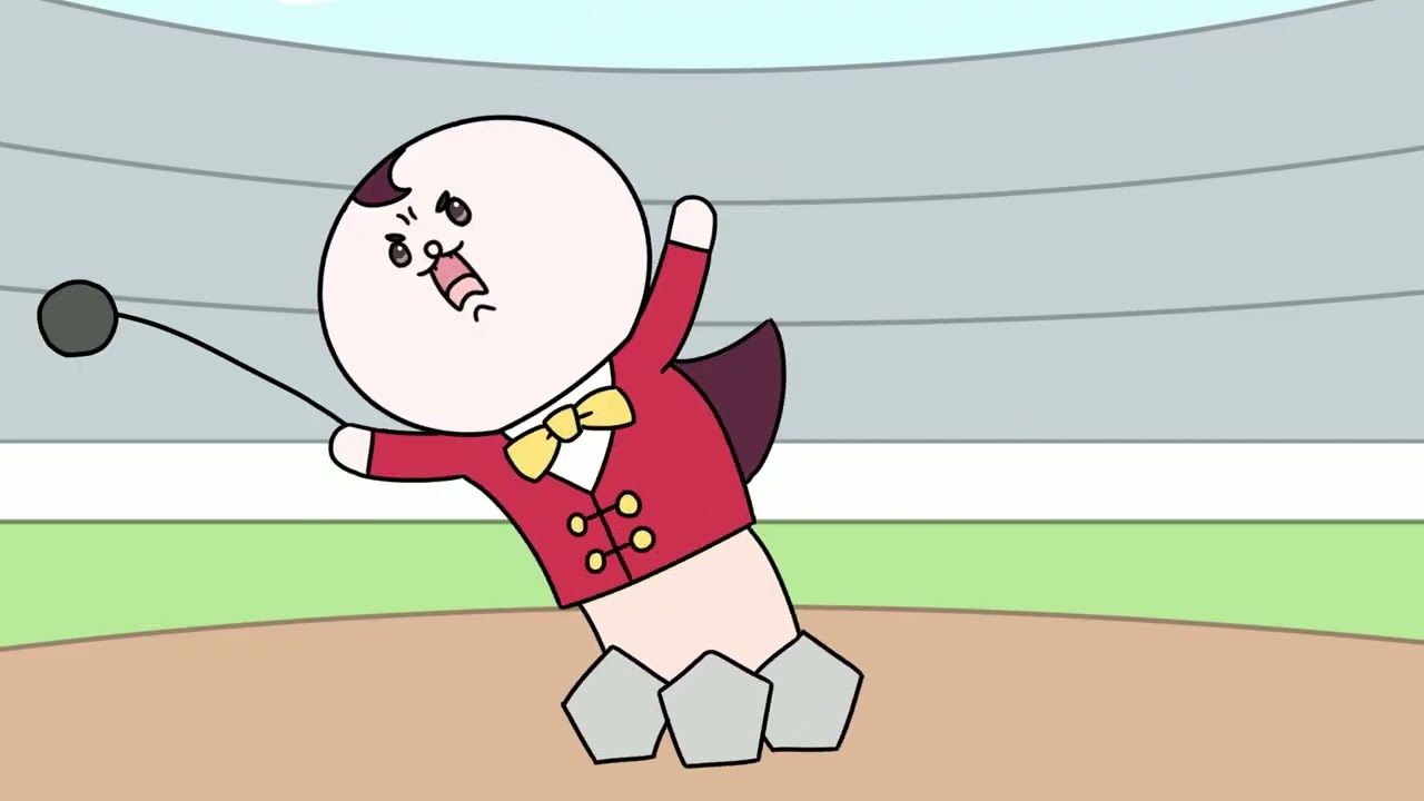 ハンマー投げするの！【かんしゃく持ちのきゅーちゃん】