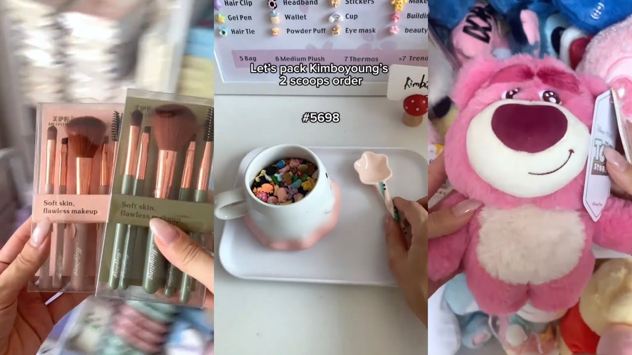 Packing orders asmr stationery💖🌸🛍