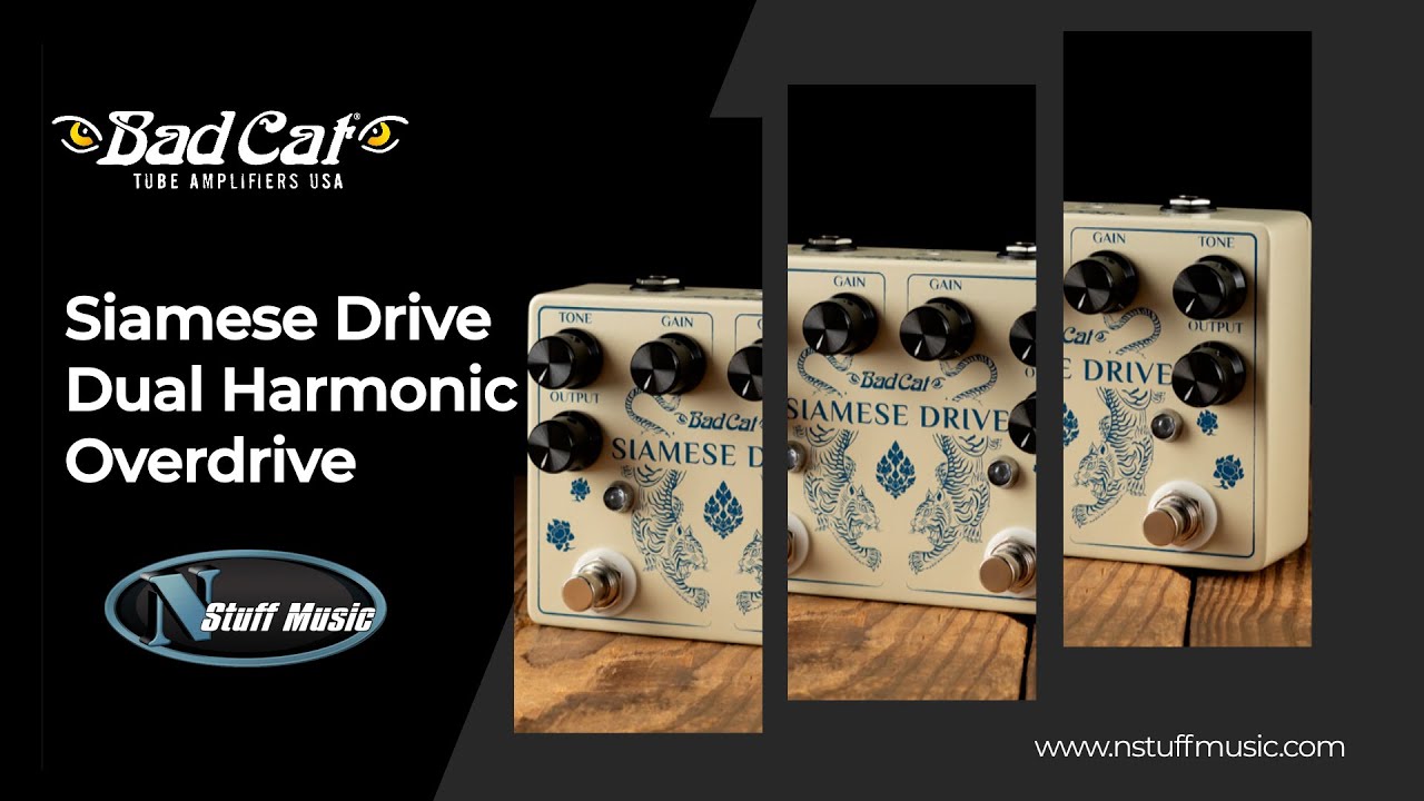 Педаль перегрузки Bad Cat Siamese Drive Dual Harmonic