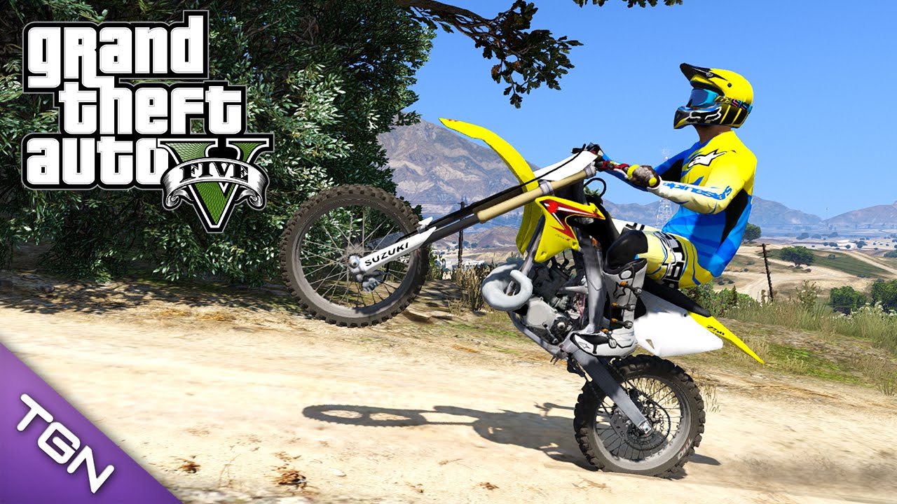 GTA V - Suzuki RM 250 2 stroke (Download)