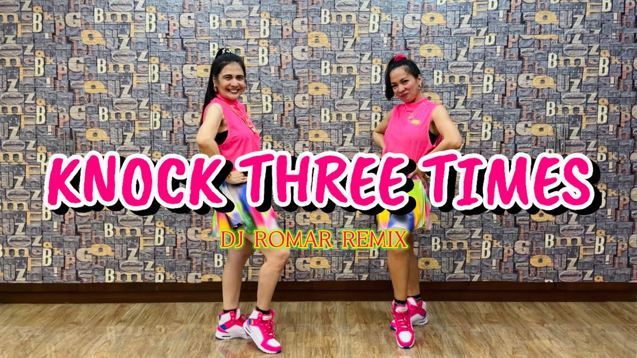 KNOCK THREE TIMES - Tony Orlando ( Dj Romar Remix ) Retro Dance | Mstar ft. J&A Dance Workout